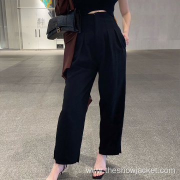 New Arrivals Vintage Loose Women's Suit Pants